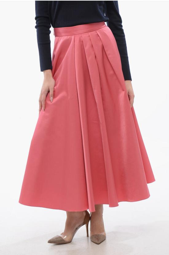  디올 롱 스커트 341J68A15374465 Pink