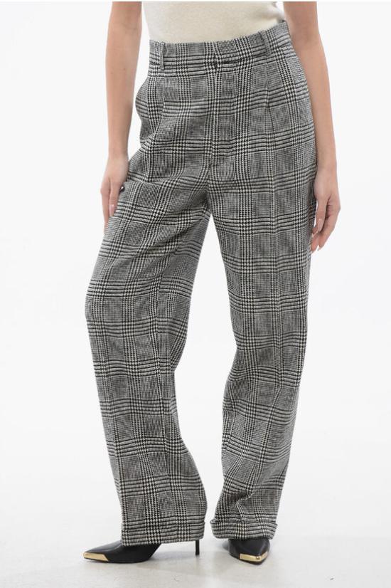  크리스챤디올 스트레이트 팬츠 411P01A1376 9330 Black White