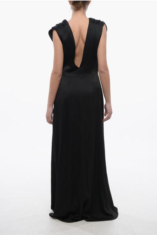  질샌더 롱 원피스 J01CT0184J76018 001 Black - JIL SANDER