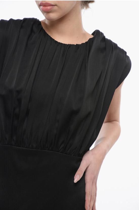  질샌더 롱 원피스 J01CT0184J76018 001 Black - JIL SANDER