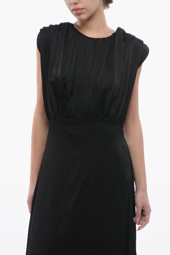  질샌더 롱 원피스 J01CT0184J76018 001 Black - JIL SANDER