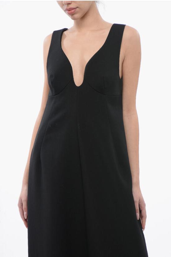  질샌더 롱 원피스 J01CT0182J40160 001 Black - JIL SANDER