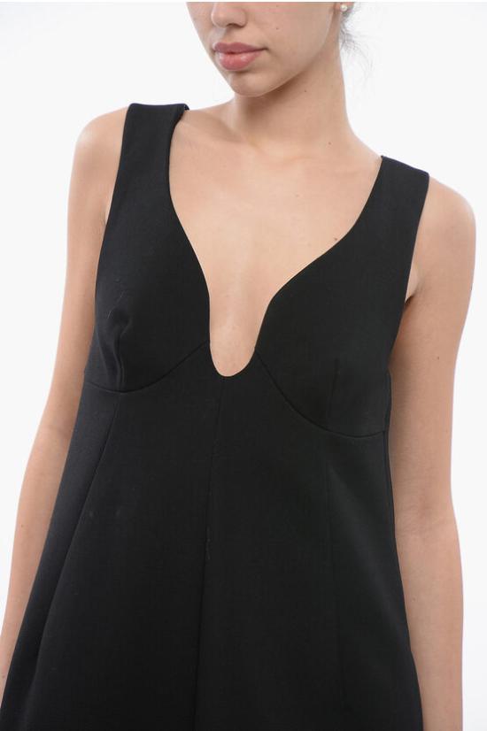  질샌더 롱 원피스 J01CT0182J40160 001 Black - JIL SANDER