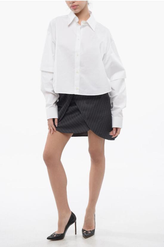  오프화이트 블라우스 OWGE022S24FAB0030101 White - OFF WHITE