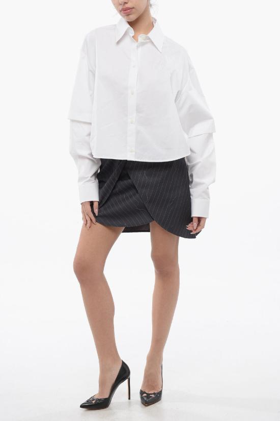  오프화이트 블라우스 OWGE022S24FAB0030101 White - OFF WHITE