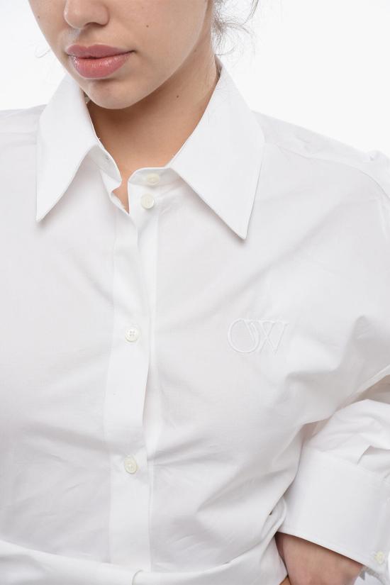  오프화이트 블라우스 OWGE022S24FAB0030101 White - OFF WHITE