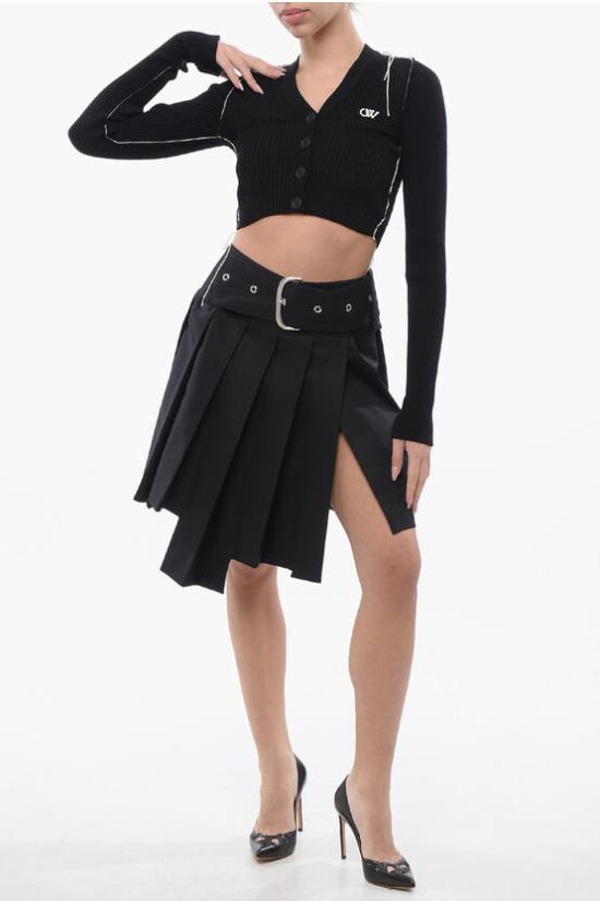  오프화이트 가디건 OWHB029C99KNI0011017 Black - OFF WHITE