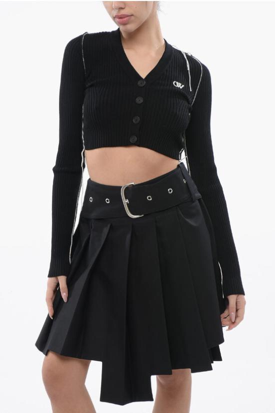  오프화이트 가디건 OWHB029C99KNI0011017 Black