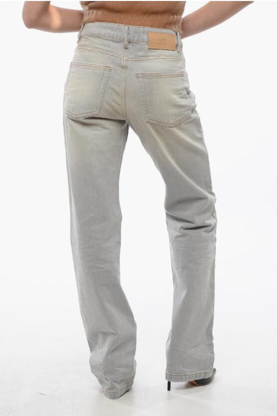  아미 데님 팬츠 UTR500 DE0019 0554 Gray - AMI