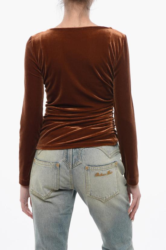  스테판 잔손 긴팔 티셔츠 84530Y510999 Brown - STEPHAN JANSON