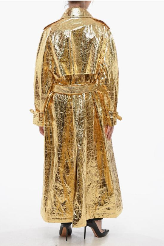  돌체앤가바나 트렌치 코트 F0Z66T FUSZF S0997 Gold - DOLCE & GABBANA