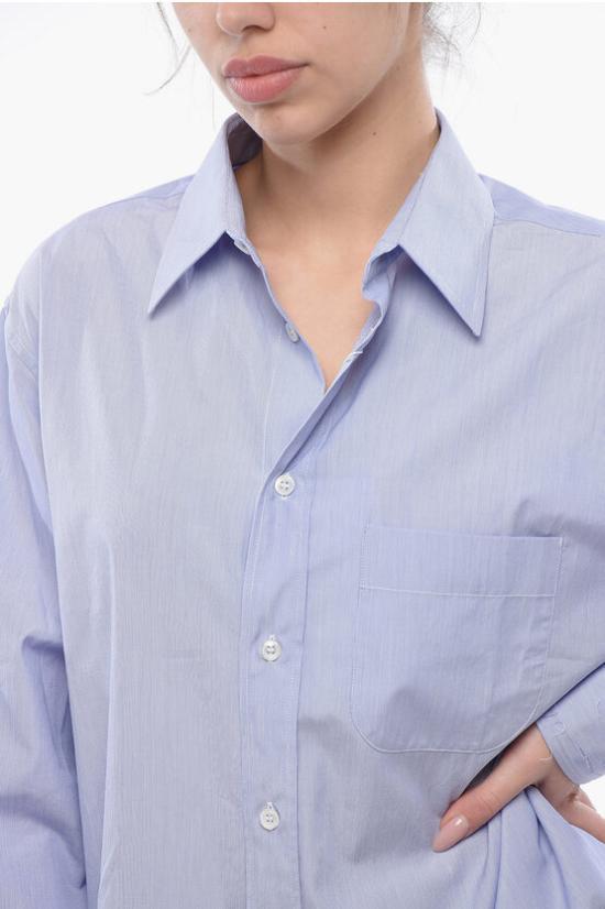 마르지엘라 셔츠 SI0DL0001 S54942 485F Light blue - MAISON MARGIELA