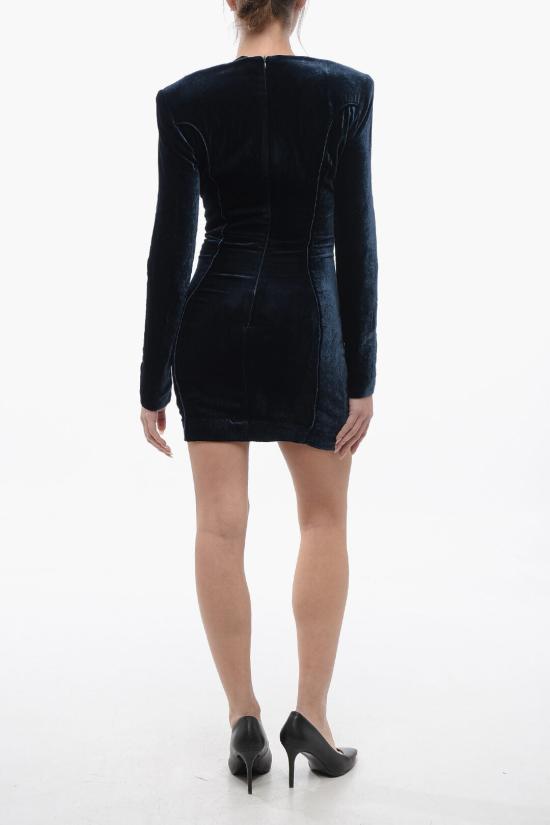  필립 플레인 숏 원피스 A18C WRG0846 PTE086N 08 Blue - PHILIPP PLEIN