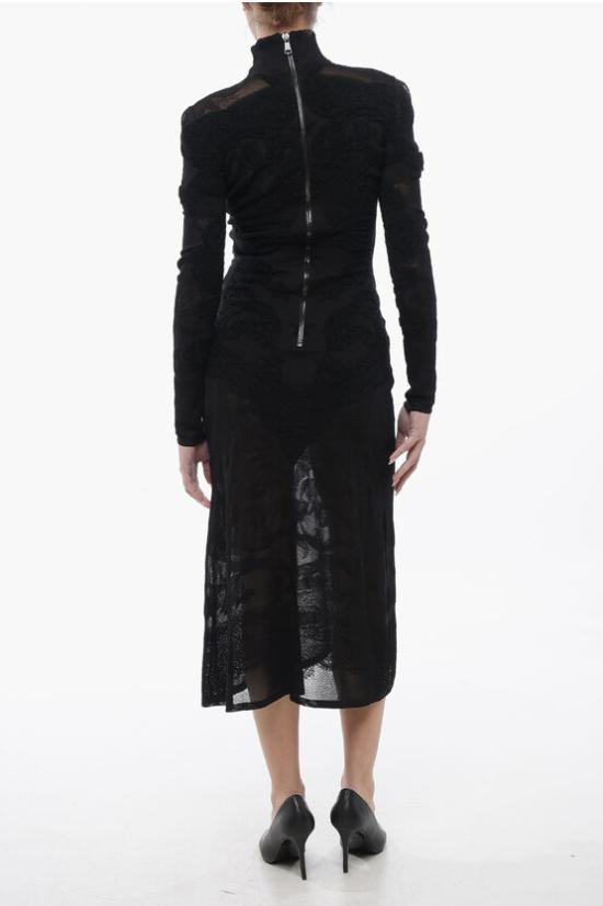  발망 롱 원피스 CF1RL180 KF61 0PA Black - BALMAIN