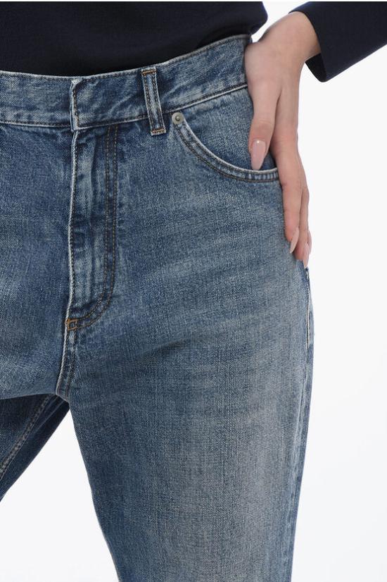  발망 데님 팬츠 CF0MJ130 DE32 6FF Blue - BALMAIN