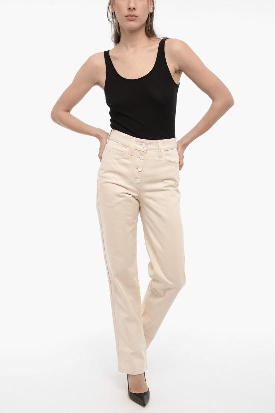  써네이 데님 팬츠 CRTWWBOT031DEN004 EYS Beige - SUNNEI