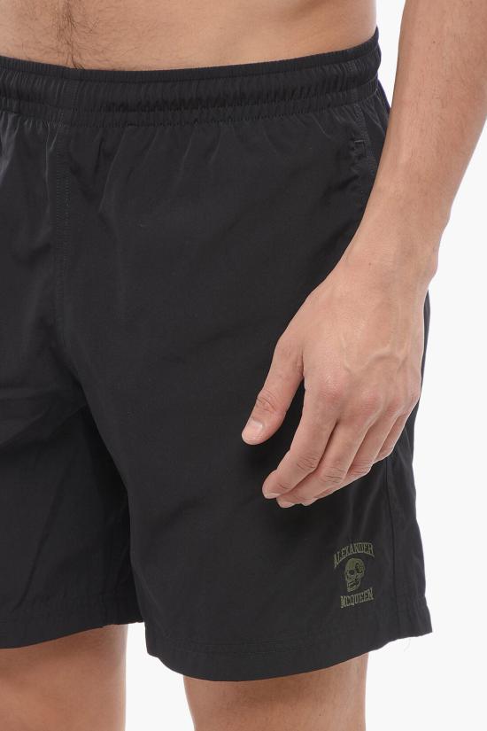  알렉산더 맥퀸 스윔팬츠 759329 4419Q 1066 Black - ALEXANDER MCQUEEN