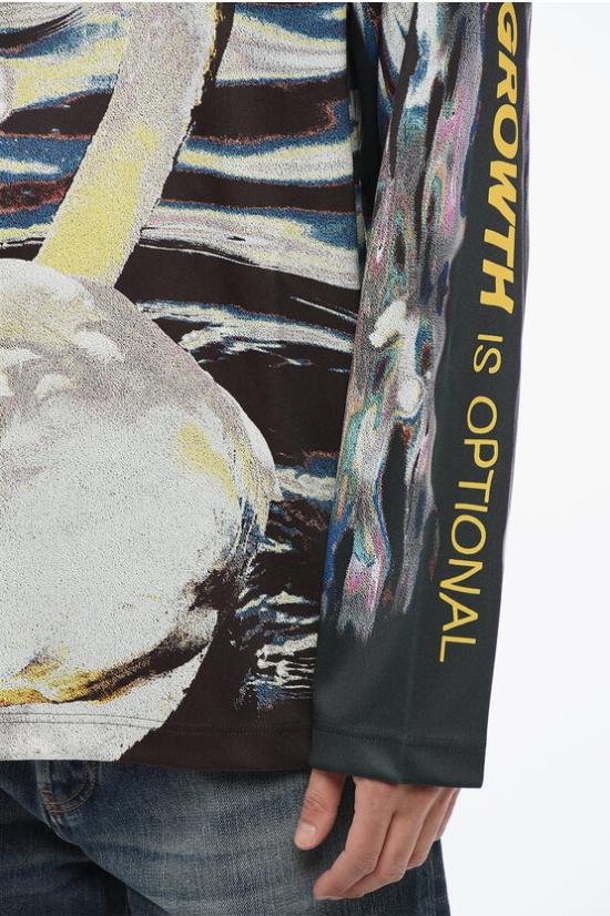  버버리 긴팔 티셔츠 8077333 B7830 VINE IP PATTERN Green - BURBERRY