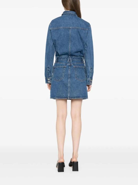  실버레이크 데님 원피스 Slvrlake Jagger 드레스 Sweet Memory Blue - SLVRLAKE