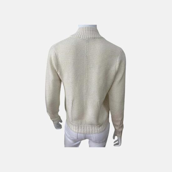  엘리엇 로렌 봄버 자켓 스웨터 봄버 재킷 칠크 - ELLIOTT LAUREN