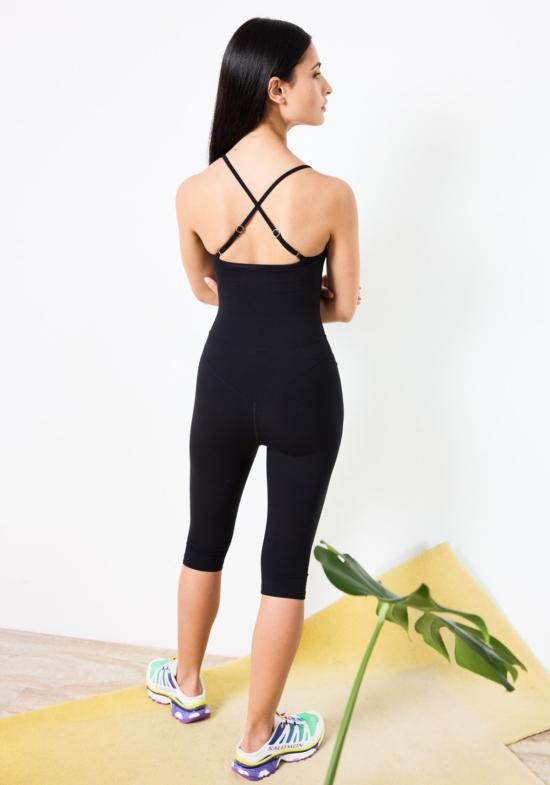  Year of Ours 점프수트 Year Of Ours Studio Capri Onesie 블랙 - OTHER BRANDS