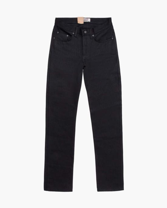  네이키드 & 페이머스 데님 팬츠 나체 & 유명한 이상한 남자 시니가미 셀비지 블랙