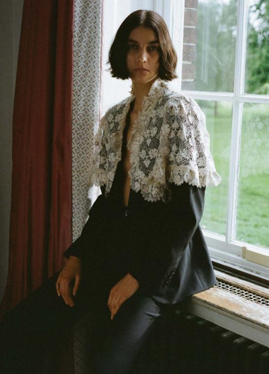  씨뉴욕 수트 자켓 Sea Ny 크리스틴 레이스 블레이저