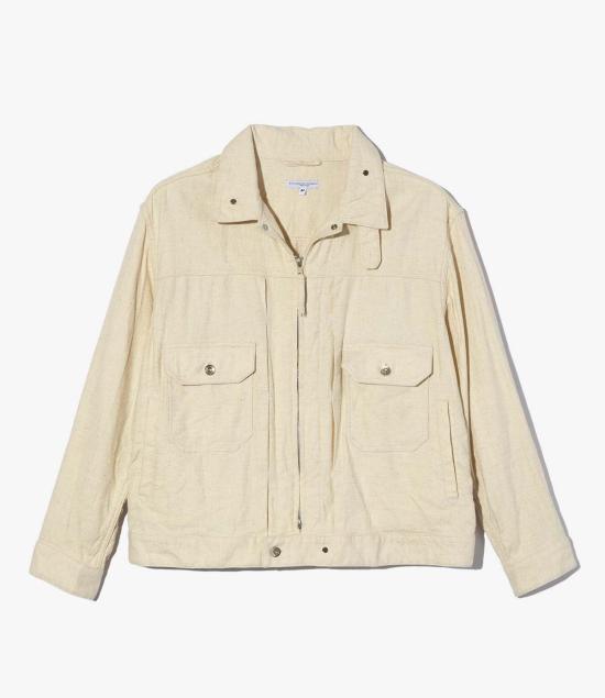  엔지니어드가먼츠 데님 자켓 Engineered Garments Trucker Jacket 내추럴