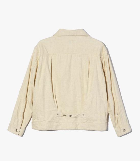  엔지니어드가먼츠 데님 자켓 Engineered Garments Trucker Jacket 내추럴 - ENGINEERED GARMENTS