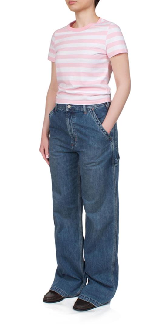  DENIMIST 데님 팬츠 데님스트 테리 와이드 레그 카펜터 진 인디고 - OTHER BRANDS