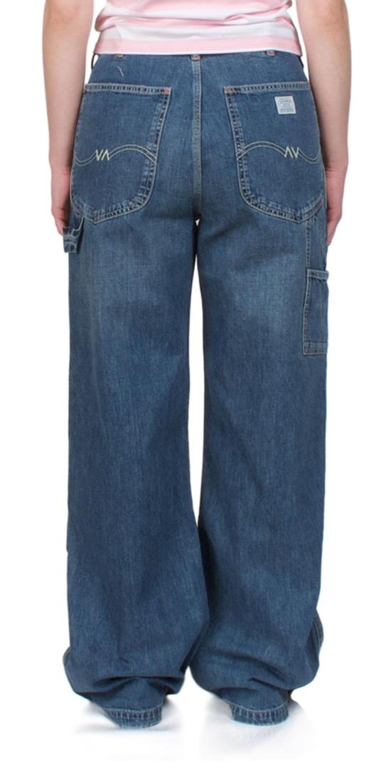  DENIMIST 데님 팬츠 데님스트 테리 와이드 레그 카펜터 진 인디고 - OTHER BRANDS