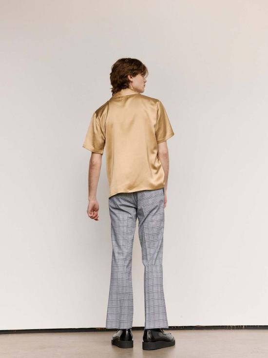  어니스트 더블유 베이커 반팔 셔츠 어니스트 W. 베이커 골드 반팔 볼링 셔츠 - ERNEST W. BAKER