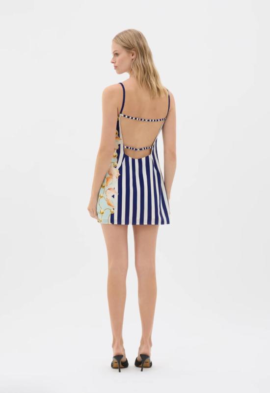  더 엔케이씨 스토어 숏 원피스 Nkc 스토어 Volute Mclaren 미니 드레스 - The NKC Store