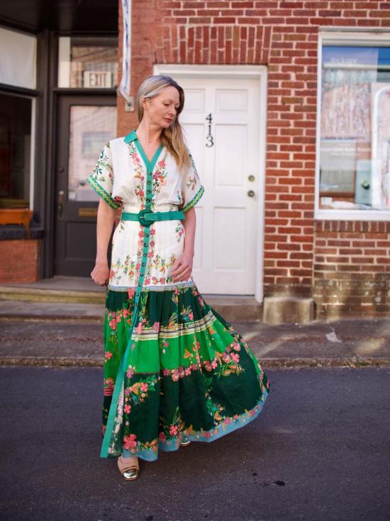  살로니 원피스 Saloni Riya B 드레스 Zinnia River - SALONI