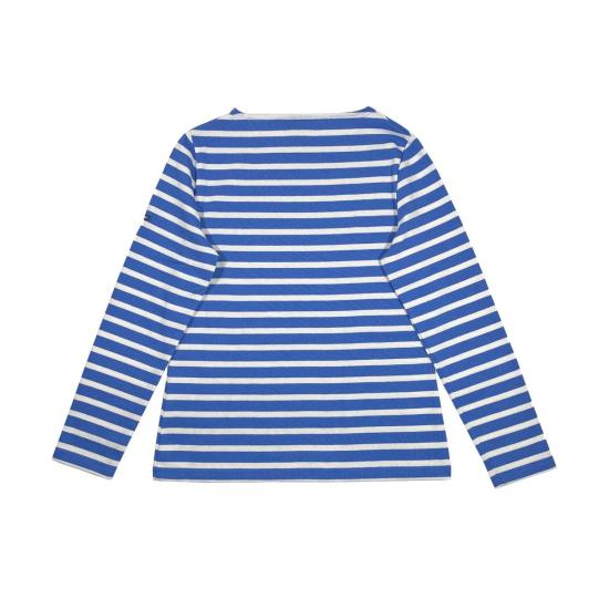  세인트제임스 긴팔 티셔츠 세인트 제임스 메리담 2 스트라이프 셔츠 블루 - SAINT JAMES