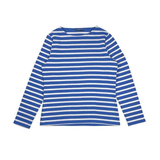  세인트제임스 긴팔 티셔츠 세인트 제임스 메리담 2 스트라이프 셔츠 블루