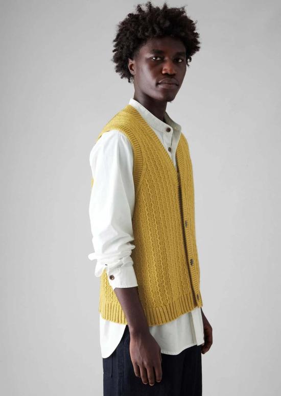  TOAST 니트 베스트 토스트 텍스처 조끼 - OTHER BRANDS