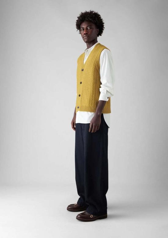  TOAST 니트 베스트 토스트 텍스처 조끼 - OTHER BRANDS