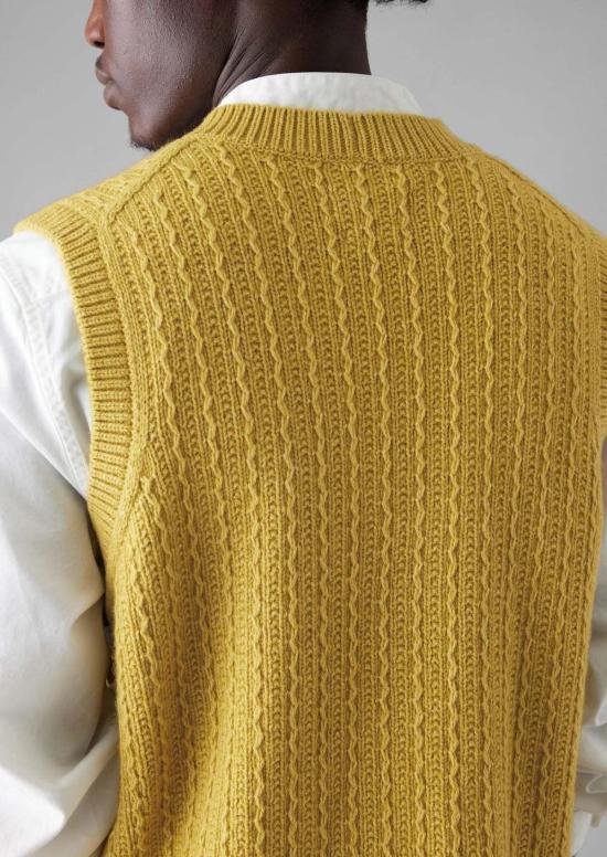  TOAST 니트 베스트 토스트 텍스처 조끼 - OTHER BRANDS