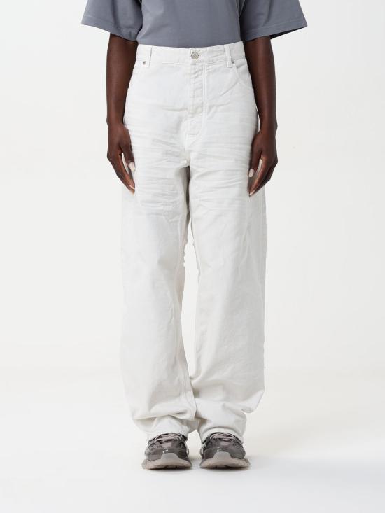25SS 발렌시아가 데님 팬츠 786468TJW94 9000 White