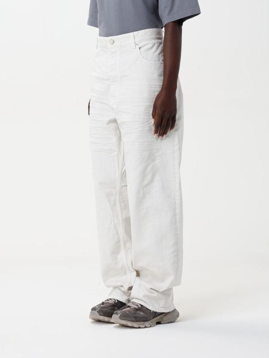 25SS 발렌시아가 데님 팬츠 786468TJW94 9000 White - BALENCIAGA