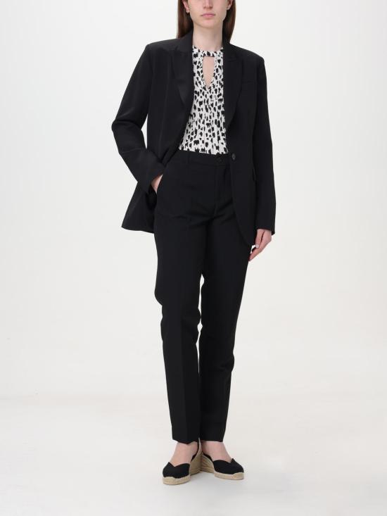  리우조 스트레이트 팬츠 WXX043T7896 22222 Black - LIU JO