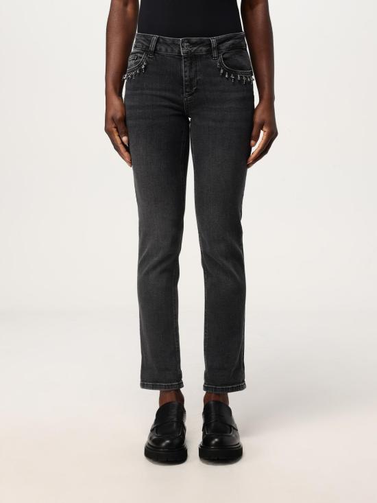 24FW 리우조 스트레이트 팬츠 UF4006D4922 87416 Black