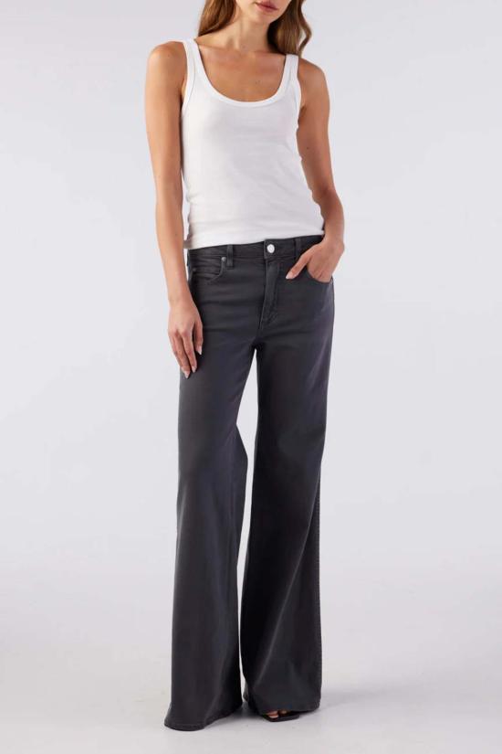  아모 데님 데님 팬츠 엘리자베스 플레어 퓨터 - AMO DENIM