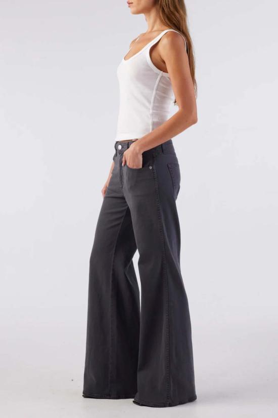  아모 데님 데님 팬츠 엘리자베스 플레어 퓨터 - AMO DENIM