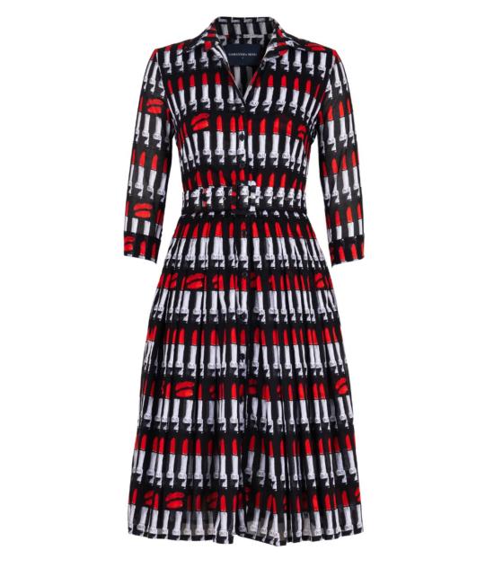  사만다 성 롱 원피스 Samantha Sung Audrey 드레스 #1 인디고/오렌지