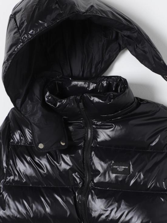 25FW [키즈] 돌체앤가바나 캐주얼 자켓 L4JB6FG7M4L N0000 Black - DOLCE & GABBANA
