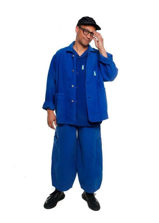  Meals 데님 자켓 밀스 블루베리 포리저 재킷 블루