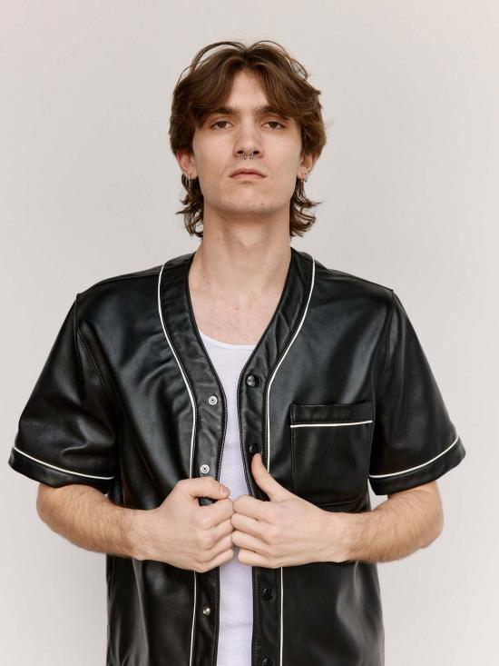  어니스트 더블유 베이커 베스트 어니스트 W. 베이커 야구 셔츠 블랙 - ERNEST W. BAKER