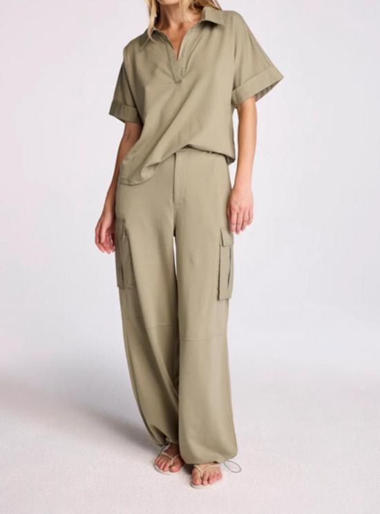  선데이즈 스트레이트 팬츠 말리  빈티지 모스 그린